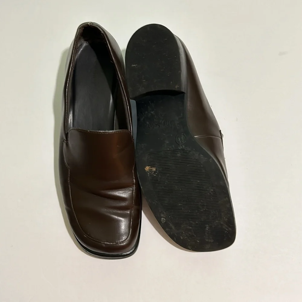 Vintage faded glory women’s brown shoes, size 8.5 fair condition from the 90’s - Picture 3 of 4